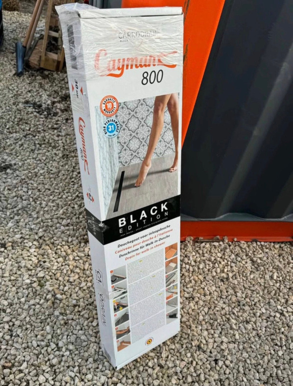 Carrodrain douchegoot voor inloop douche, Doe-het-zelf en Bouw, Ophalen of Verzenden, Nieuw