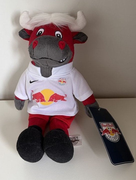 knuffels rode duivels WK NIEUW: leeuw Goleo , stier Redbull, Ophalen of Verzenden, Nieuw, Beeldje of Poppetje
