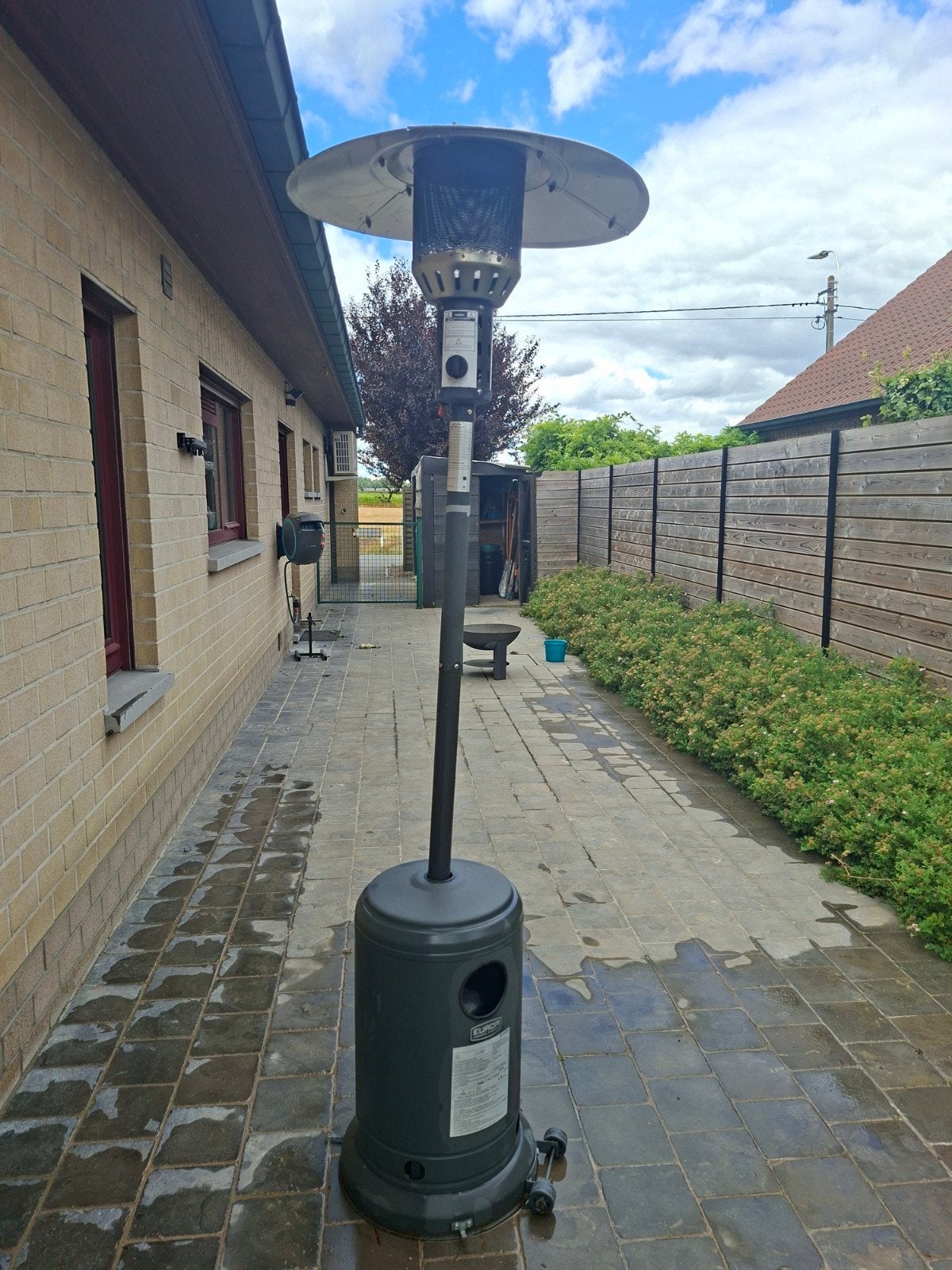 Terrasverwarmer, Ophalen, Gebruikt, Gas