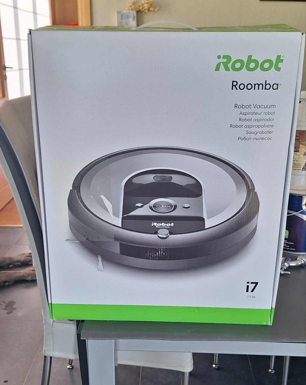 iRoomba robotstofzuiger - tweedehands, Réservoir, Utilisé, Aspirateur robot, Station de charge