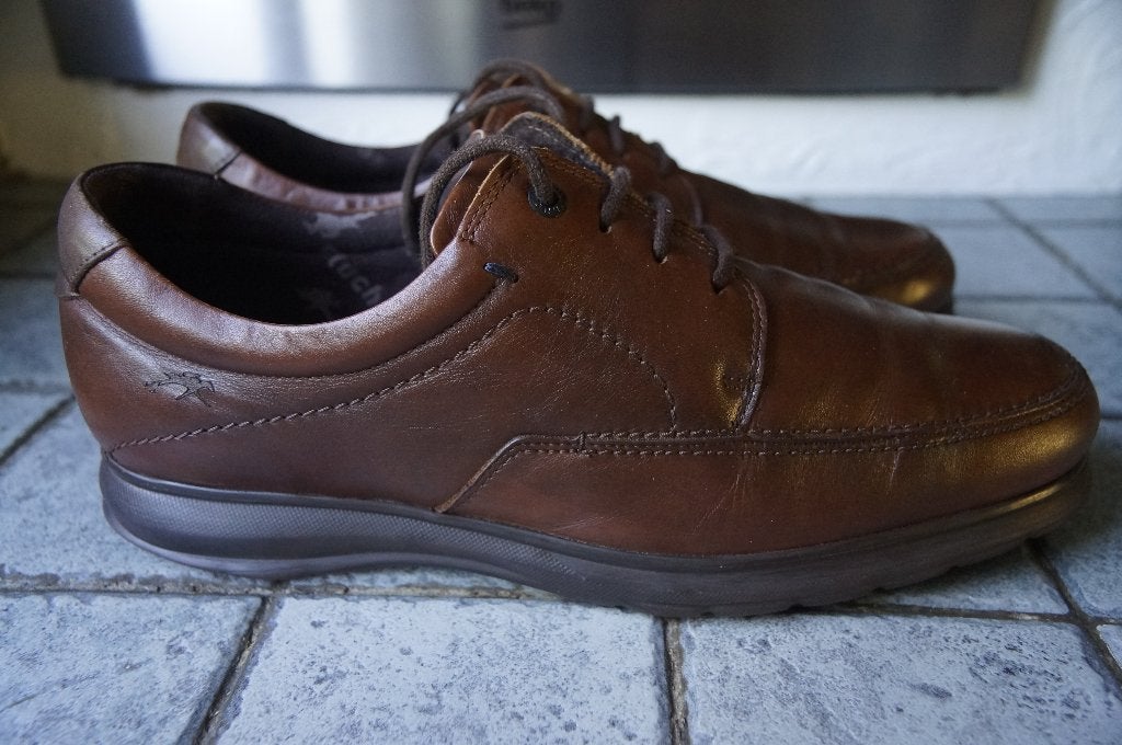 Chaussures tout cuir Fluchos pointure 45, Enlèvement ou Envoi, Chaussures à lacets, Brun, FLUCHOS
