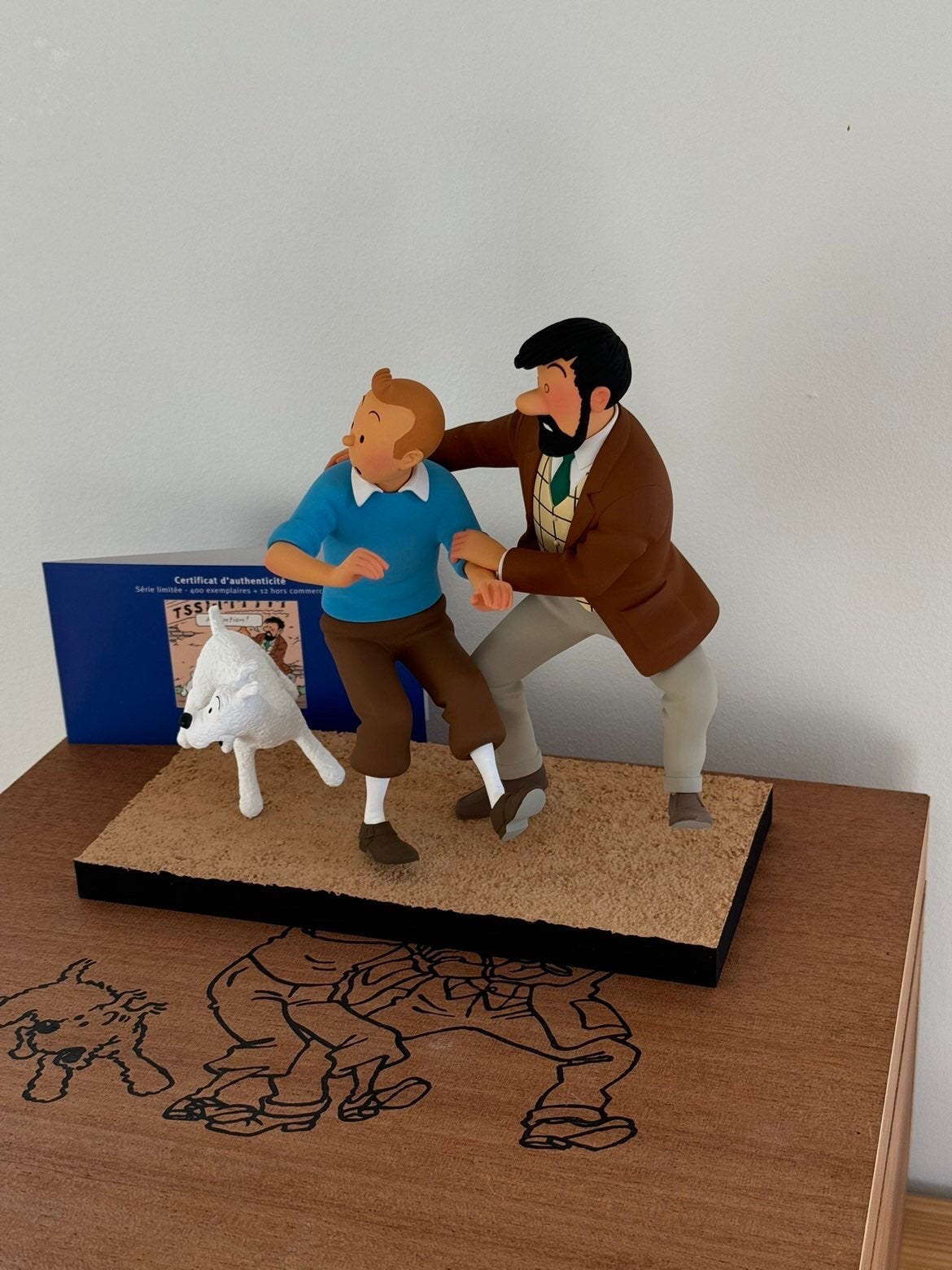 HC tintin fariboles Moulinsart wafelvorm, Ophalen of Verzenden, Kuifje, Zo goed als nieuw