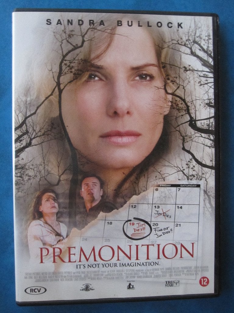 Prémonition (2007), Enlèvement ou Envoi, Anglais, Néerlandais, Comme neuf