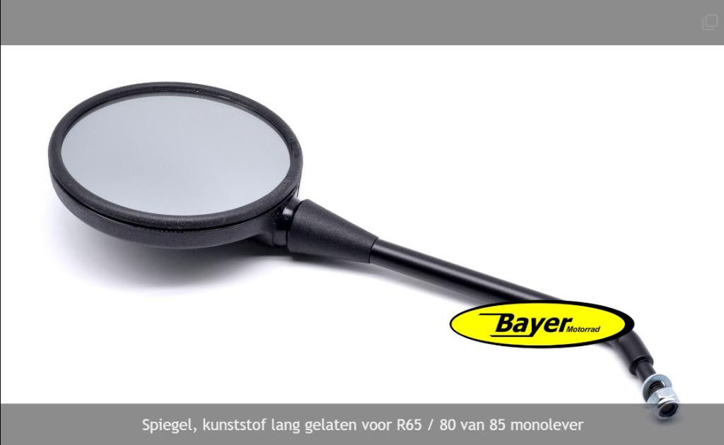 Spiegel BMW R65, R80 Monolever vanaf 1985, Motoren, Ophalen of Verzenden, Nieuw