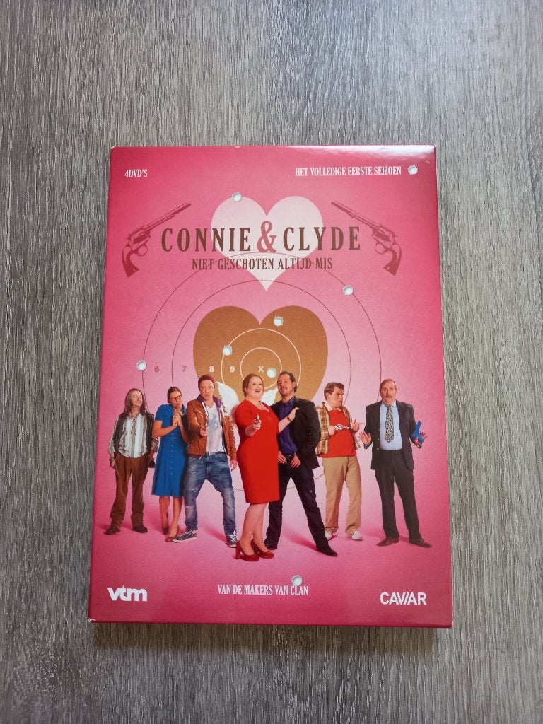 Dvd box Connie & Clyde seizoen 1, Cd's en Dvd's, Ophalen, Seizoen 1, Alle leeftijden, Overige genres