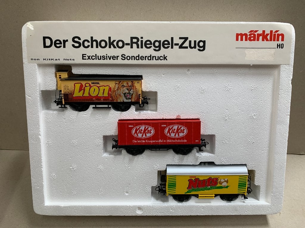 Märklin HO : 2 sets pub chocolat, état neuf., Enlèvement ou Envoi, Märklin
