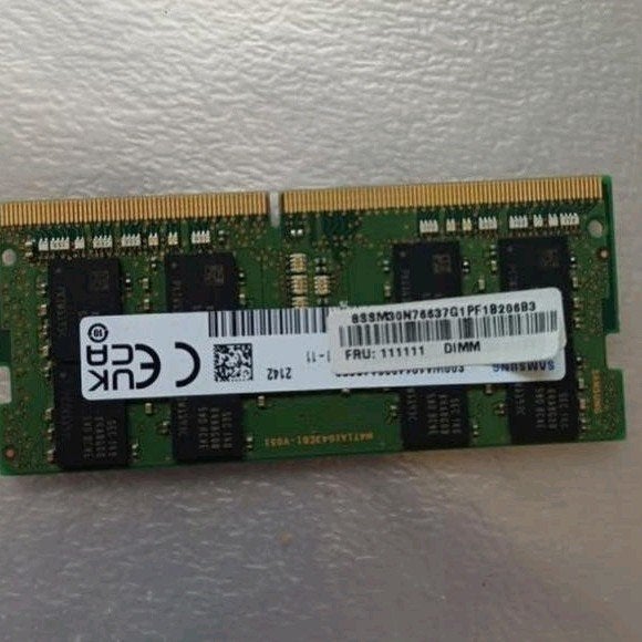 1 x 16GB ddr4 ram geheugen SAMSUNG origineel, Computers en Software, RAM geheugen, Ophalen of Verzenden