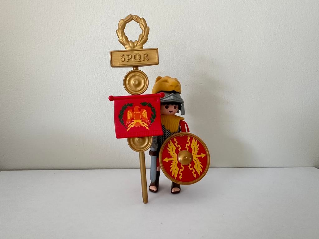 Playmobil romeinse standaarddrager, Kinderen en Baby's, Speelgoed | Playmobil, Ophalen, Gebruikt