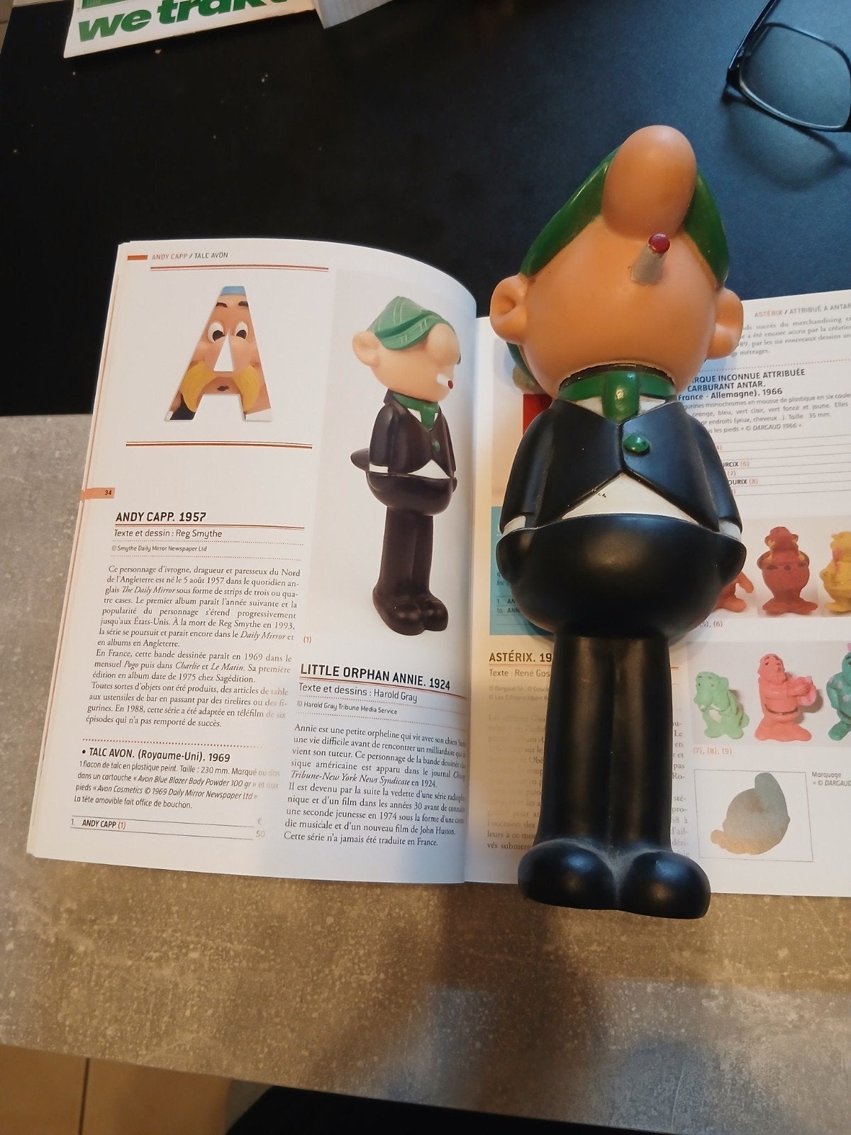 Andy Capp boîte de talc 1969, soiré, Enlèvement ou Envoi