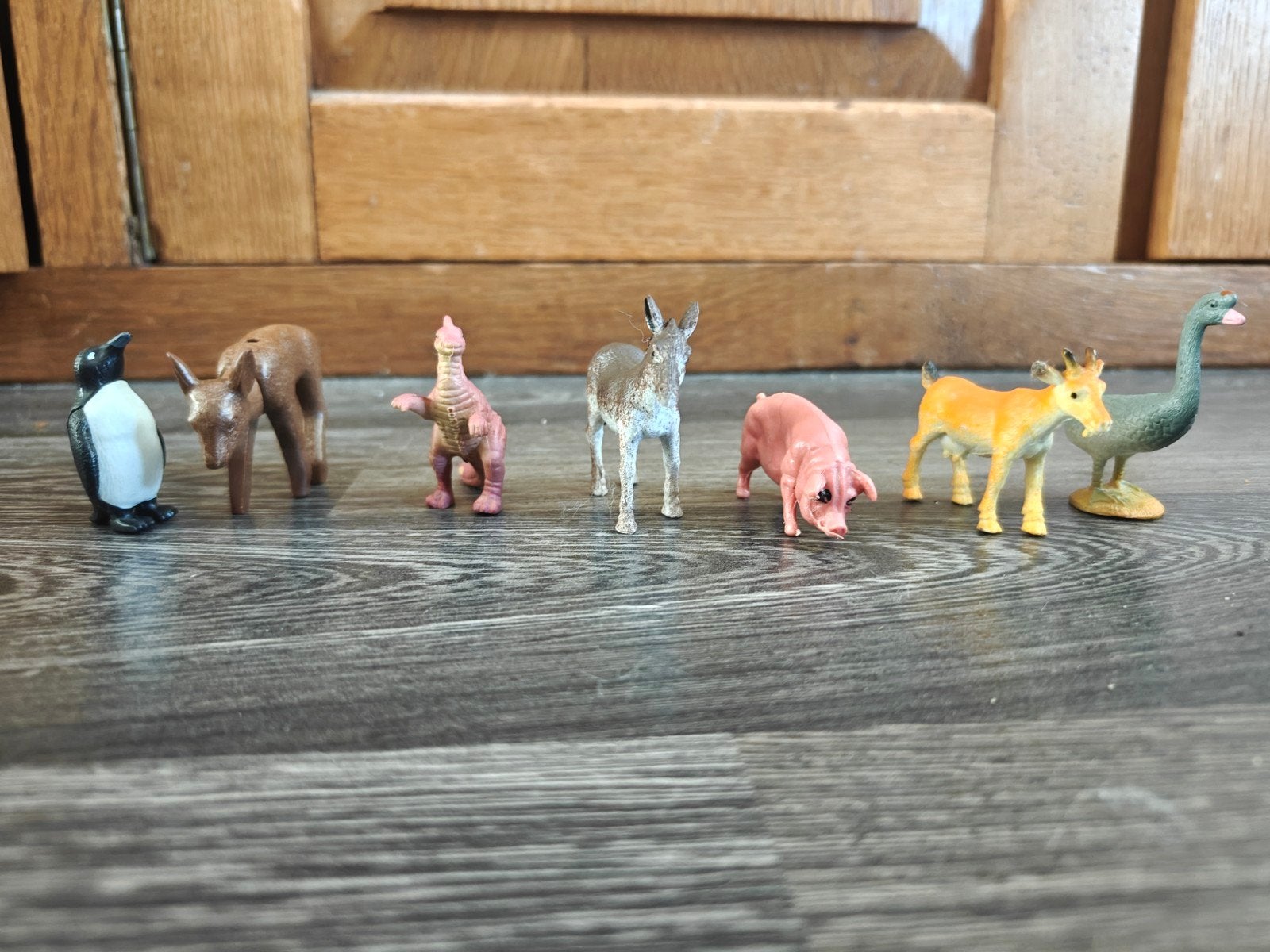 Set van 7 verschillende speelgoed diertjes!, Kinderen en Baby's, Speelgoed | Actiefiguren, Ophalen of Verzenden, Zo goed als nieuw