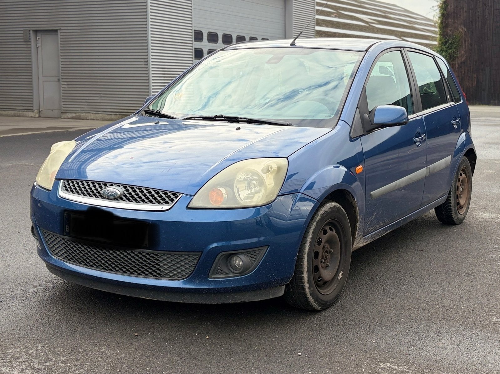 ✅Ford Fiesta Ghia van 2006 met 203.000km‼️✅, Auto's, 50 kW, Zwart, Blauw, Particulier