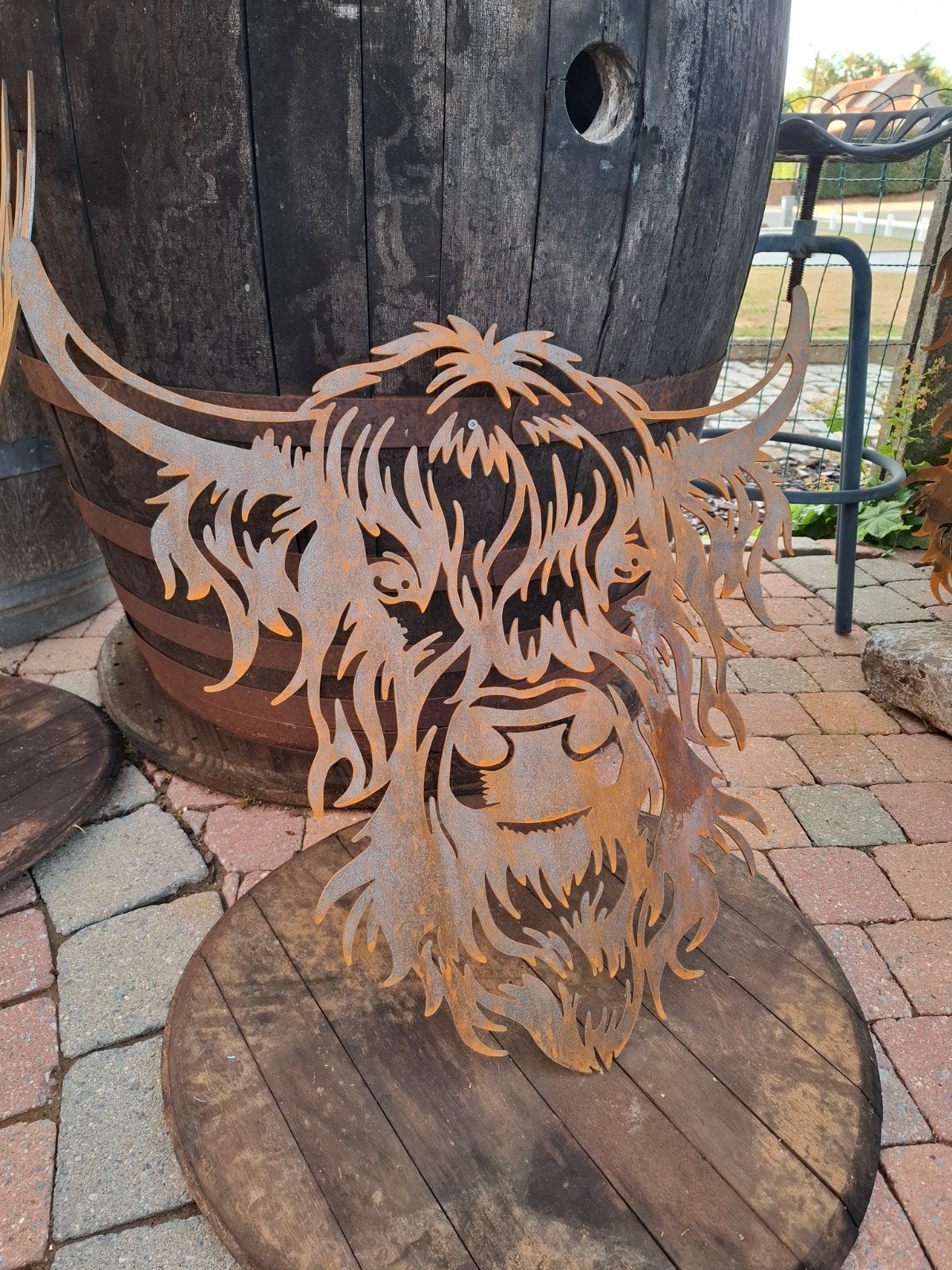 Animaux en acier Corten de 3 mm d'épaisseur ! EYECATHER dans, Jardin & Terrasse, Décoration murale de jardin, Enlèvement