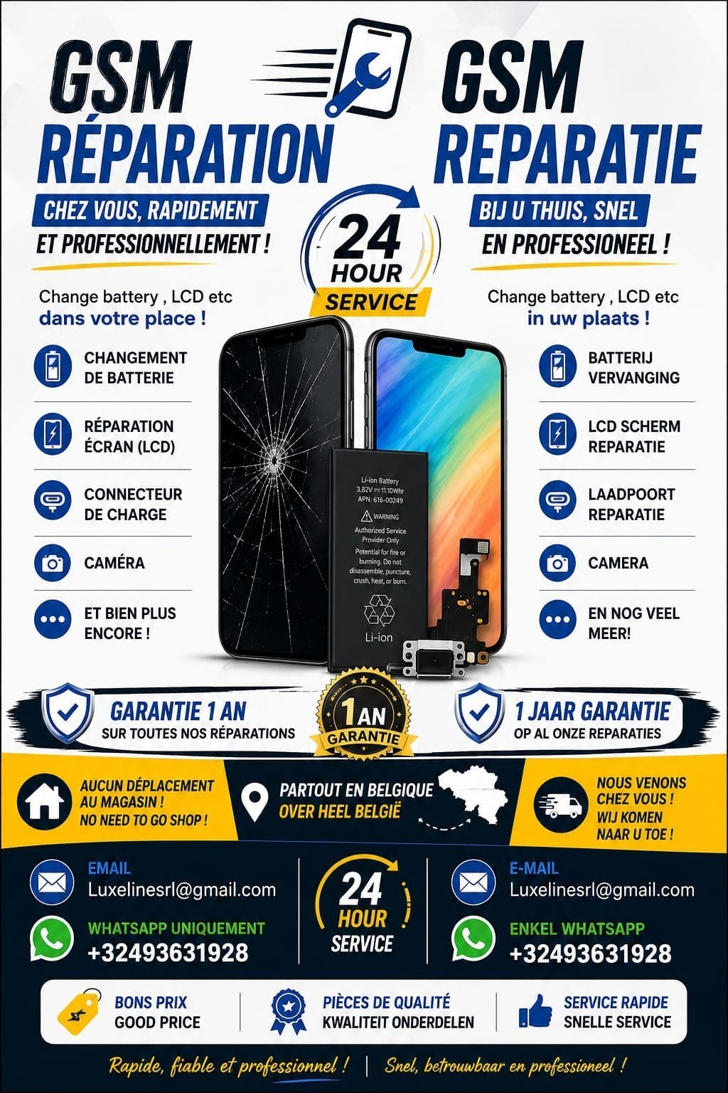 iphone samsung, Enlèvement ou Envoi