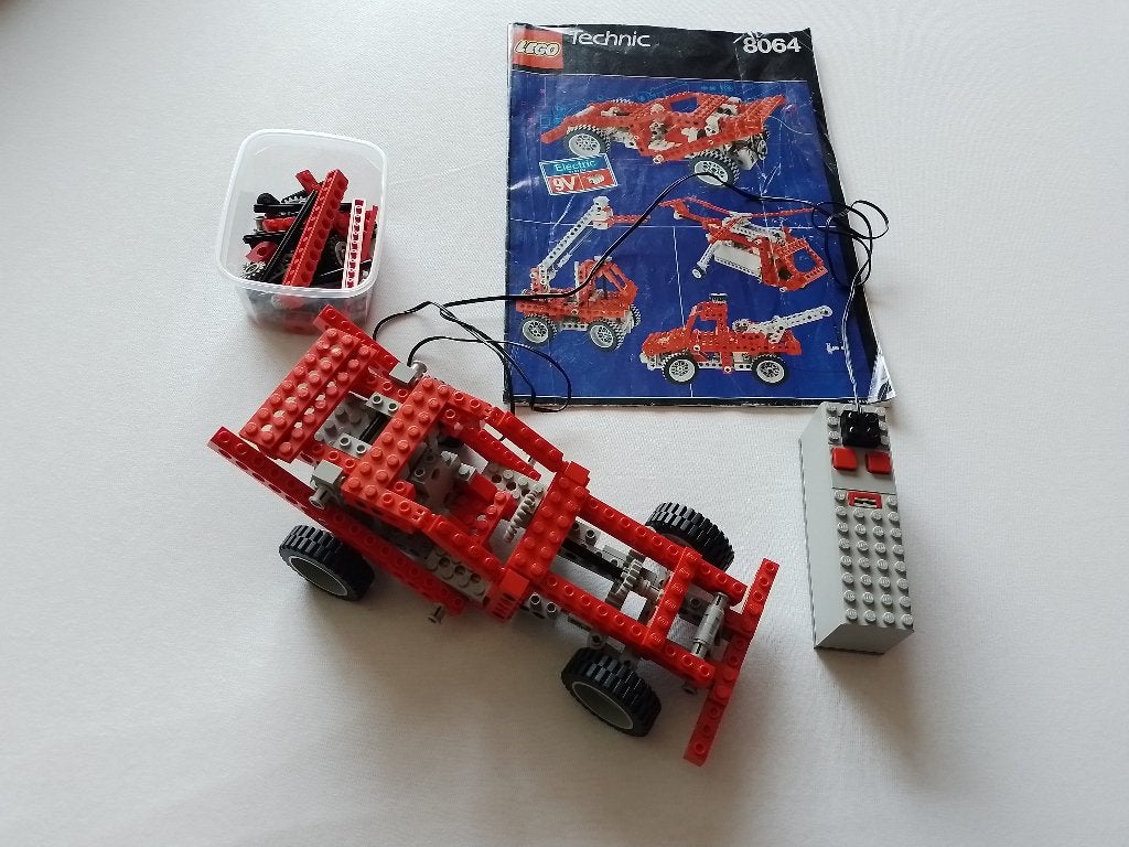 lego technic 8064 en 8071, Gebruikt, Lego, Ophalen of Verzenden, Complete set