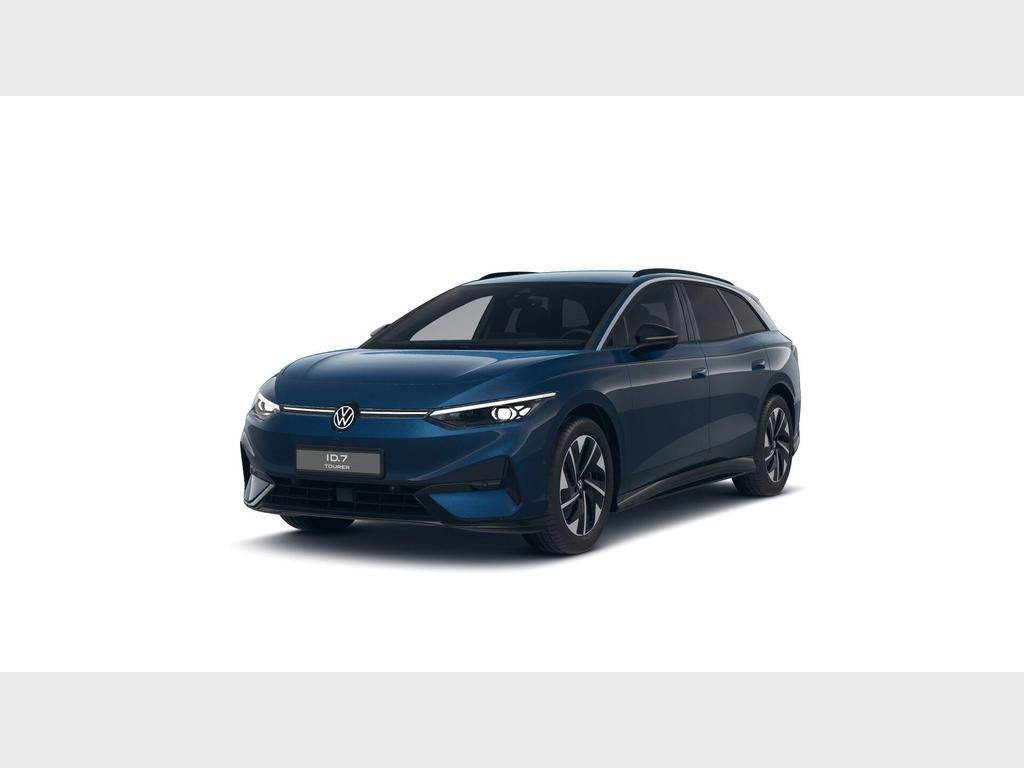 Volkswagen ID.7 Tourer Tourer Pro Business Premium 77 kWh 21, Auto's, Volkswagen, Automaat, Elektrisch, Break, Zilver of Grijs