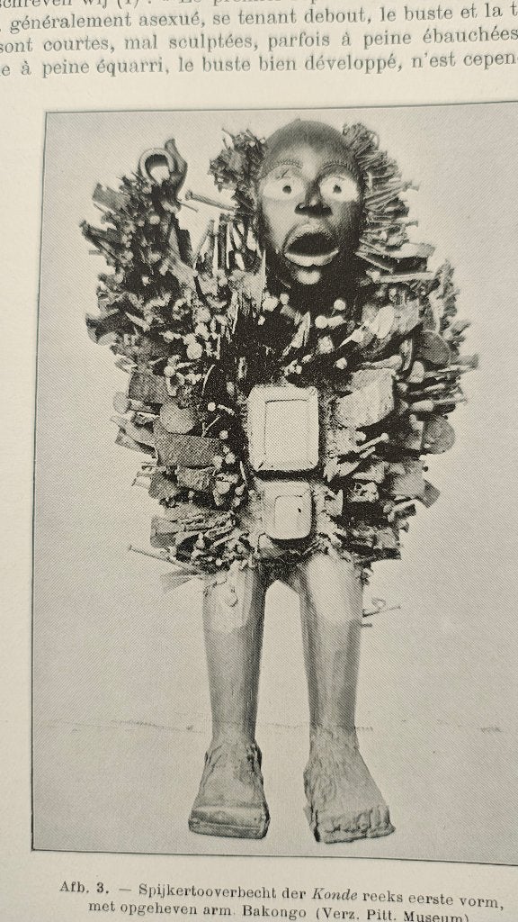 Fétiches Congo Belge Annales Musée Tervuren Belgique, Envoi