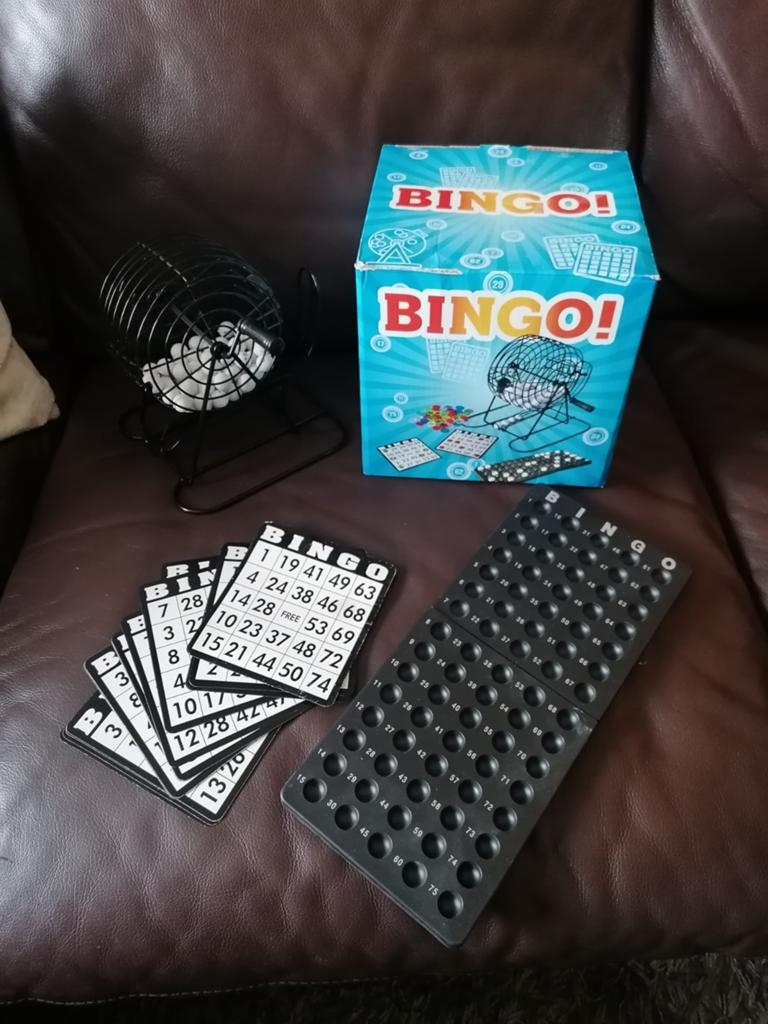Bingo spel, Ophalen