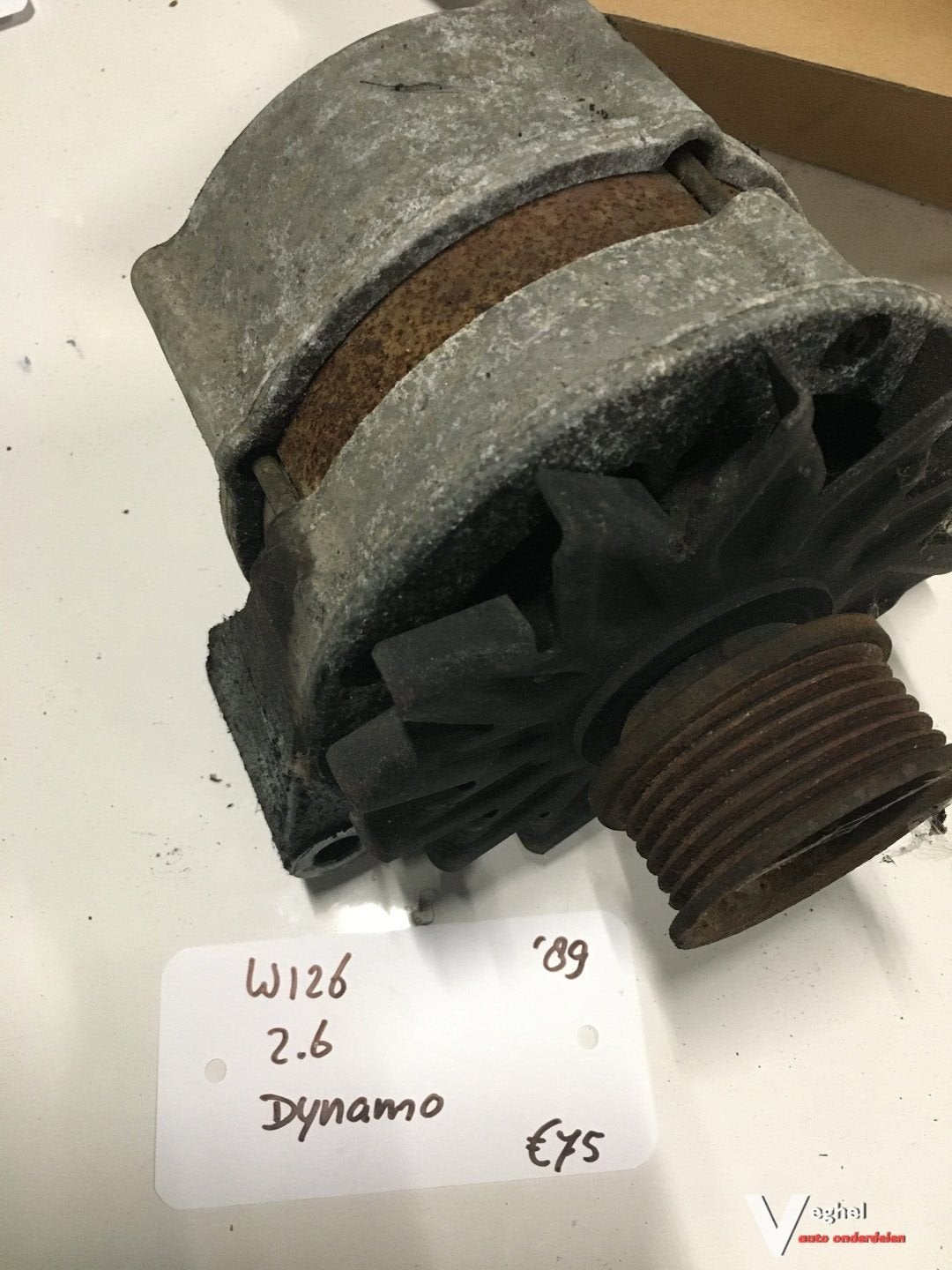 Mercedes w126 2.6 Dynamo 1989, -, Utilisé, -, -
