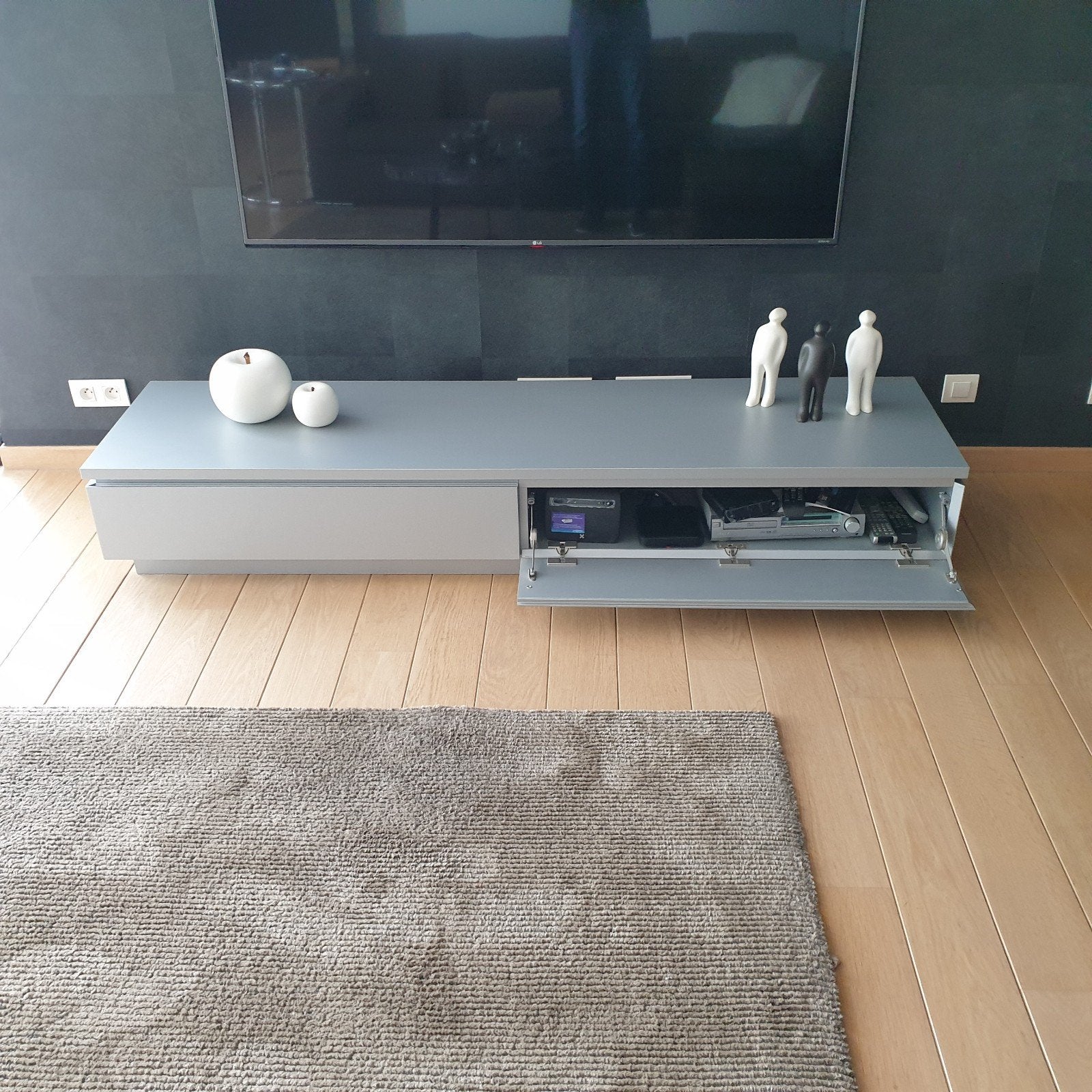 tv meubel, Ophalen