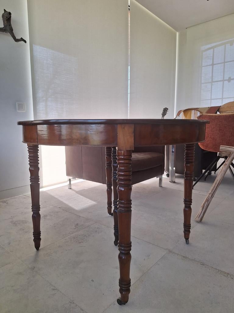 Antieke tafel in acajou, Ophalen