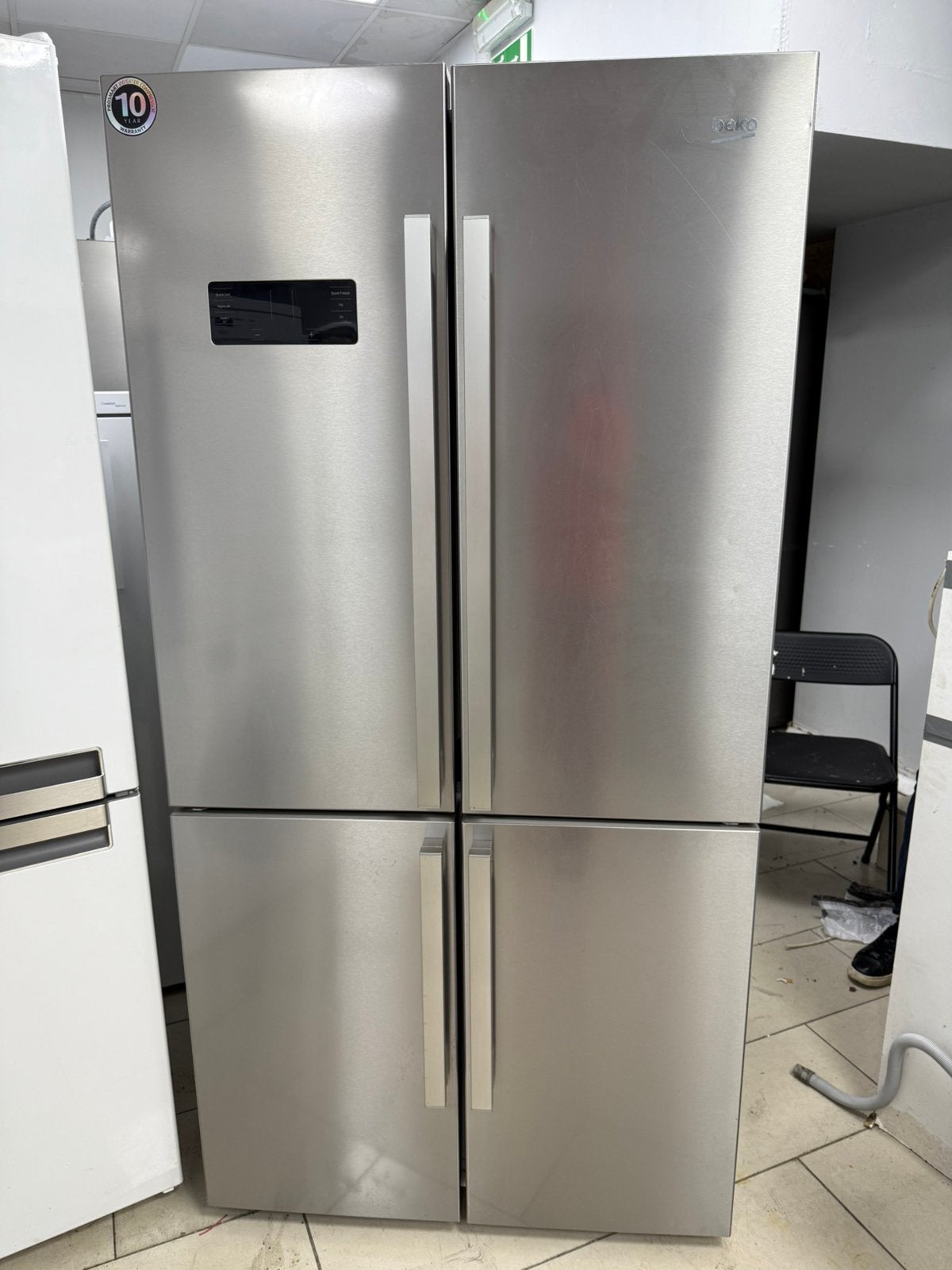 Réfrigérateur américain Beko G91628NE – 826 L – Inox. 400€, Enlèvement ou Envoi, Comme neuf