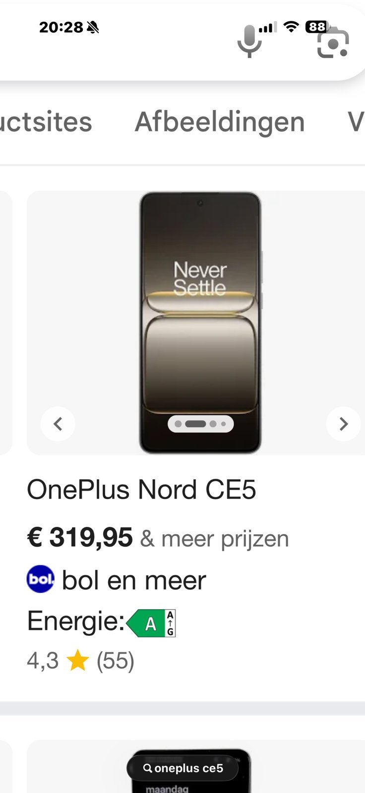 Nord ce 5 topstaat, Telecommunicatie, Mobiele telefoons | Toebehoren en Onderdelen, Ophalen, Zo goed als nieuw