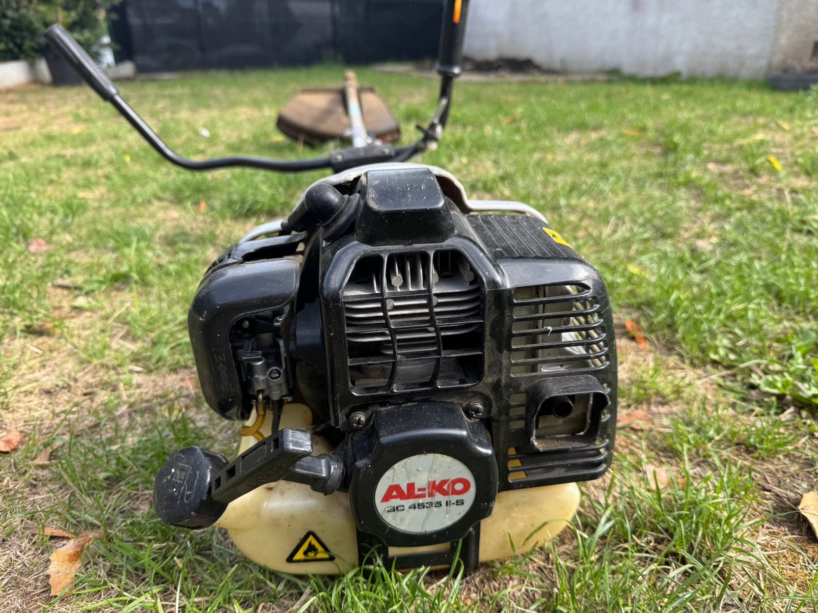Alko bosmaaier, Tuin en Terras, Bosmaaiers, Ophalen, Gebruikt, Benzine