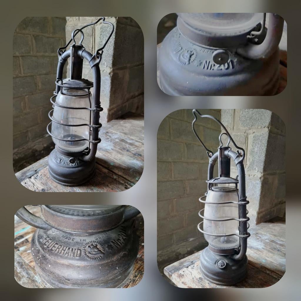 Feuerhand stormlamp nr. 201, Ophalen
