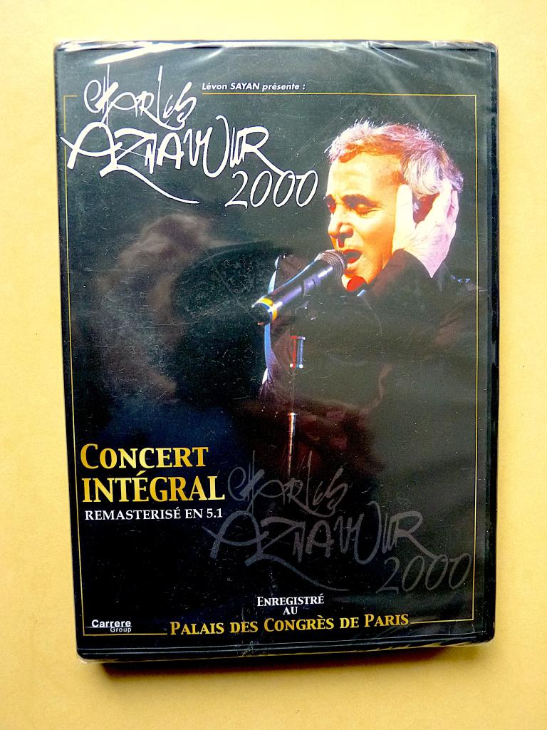 Charles Aznavour 2000 - Palais des Congrès Paris, Enlèvement ou Envoi, Neuf, dans son emballage