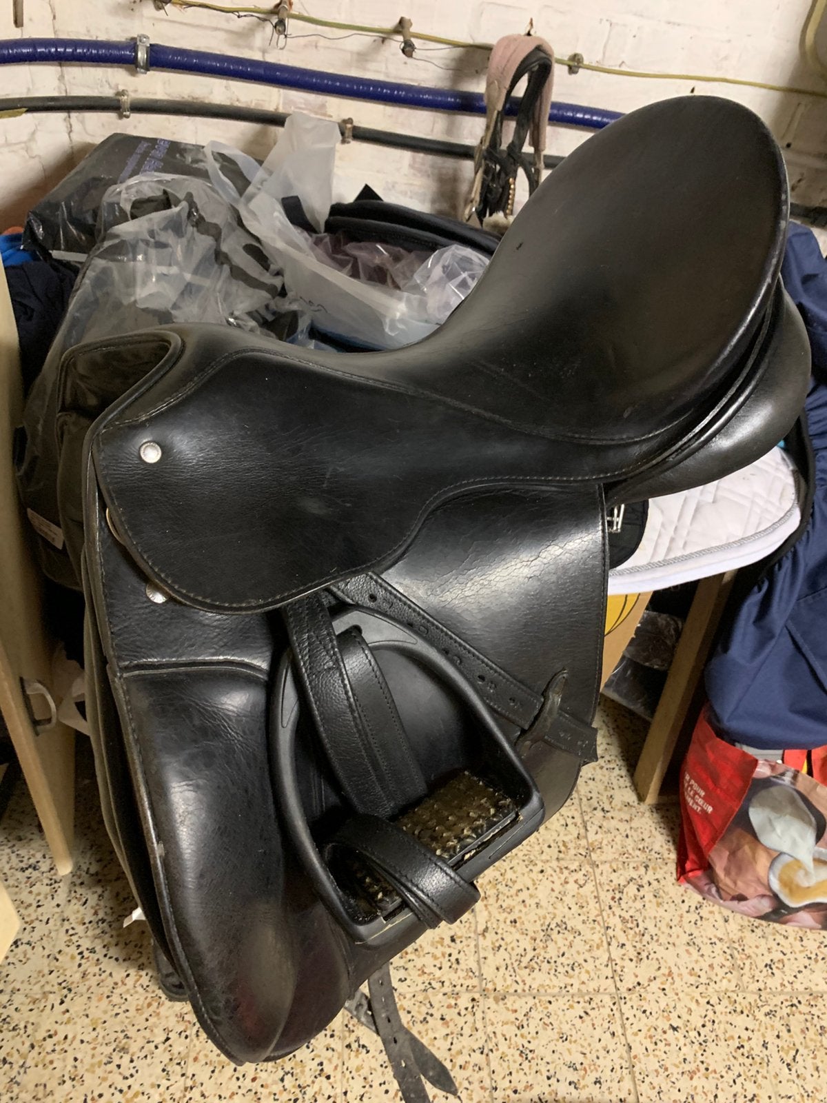 Dressuur zadel heel goede staat, Dieren en Toebehoren, Ophalen, Gebruikt, Passier, Dressuur