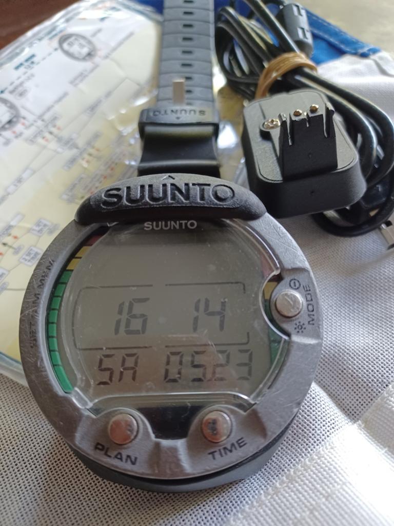 Ordinateur de plongée SUUNTO, Enlèvement ou Envoi