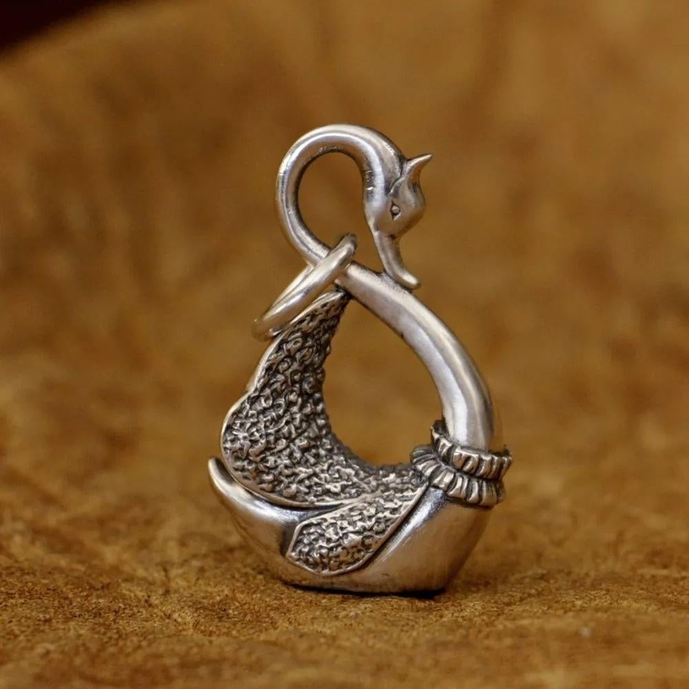 Zwaan Hanger - 925 hanger, Neuf, Animal, Argent, Argent