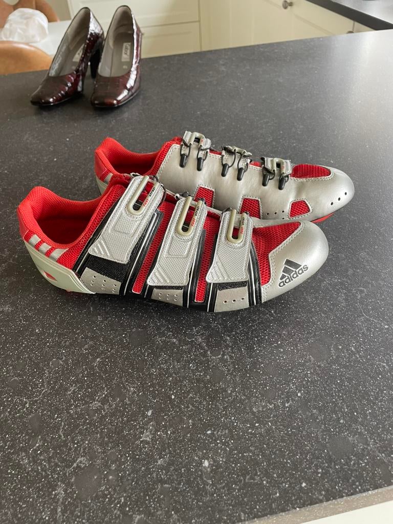 Koersfiets schoenen adidas fiets schoenen, Ophalen, Zo goed als nieuw, Schoenen