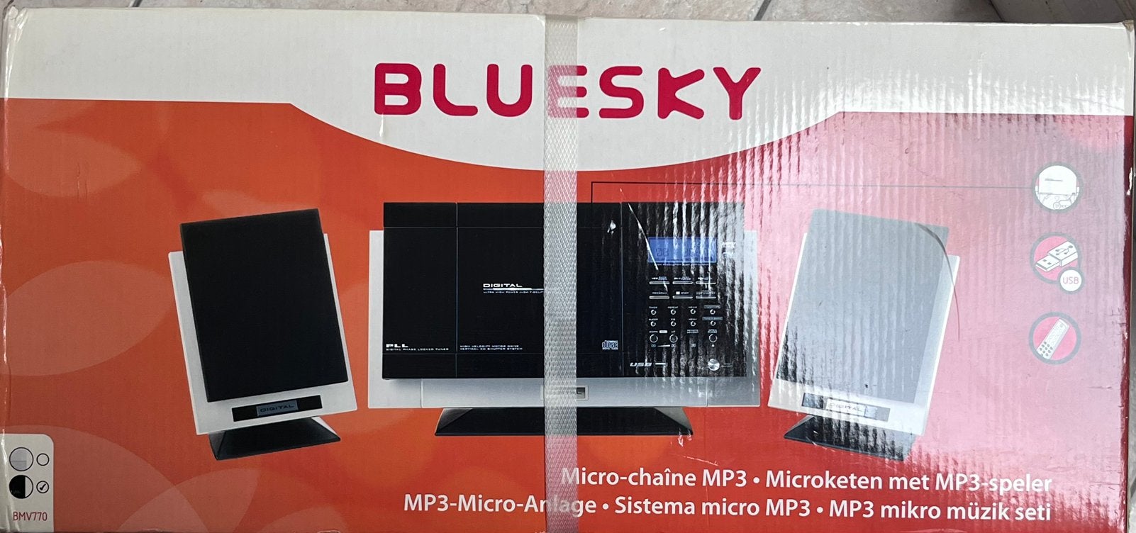 Microketen met mp3 speler, Informatique & Logiciels, Clés USB, Enlèvement, Comme neuf