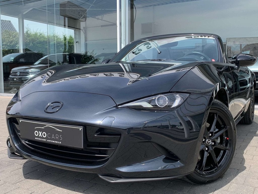 Mazda MX-5 1.5i Skyactiv-G 132CV / CABRIOLET / FULL BLACK /, Autos, Cuir, Achat, Euro 6, Entreprise