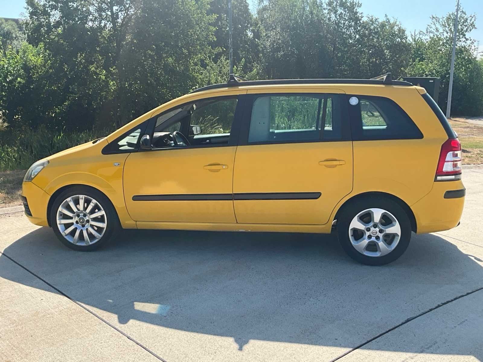 2007 Opel Zafira, Auto's, Opel, Automaat, Gebruikt, Bedrijf, Overige carrosserie