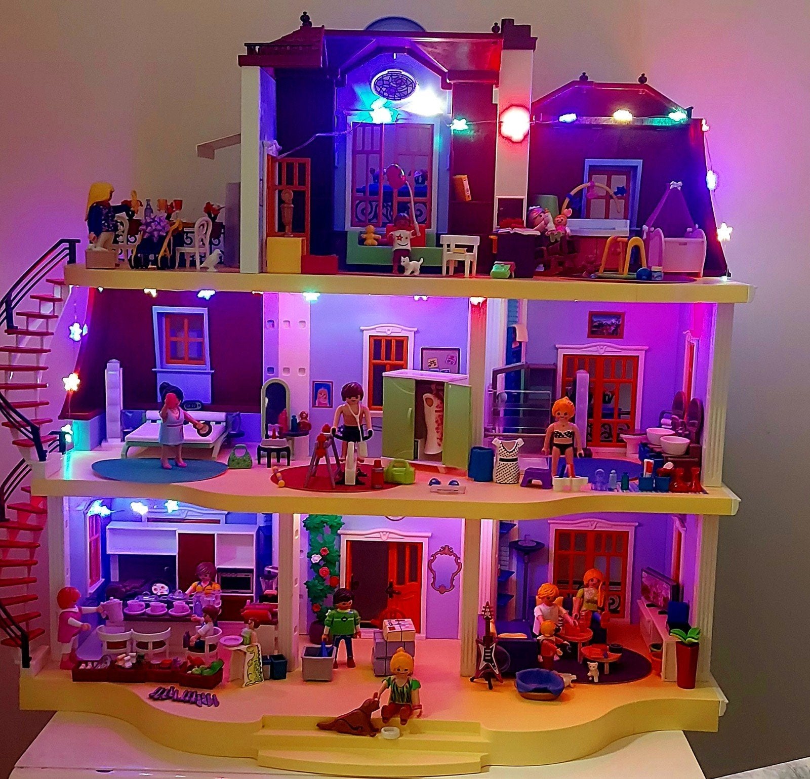 playmobil maison dollhouse complète, Enlèvement, Accessoires