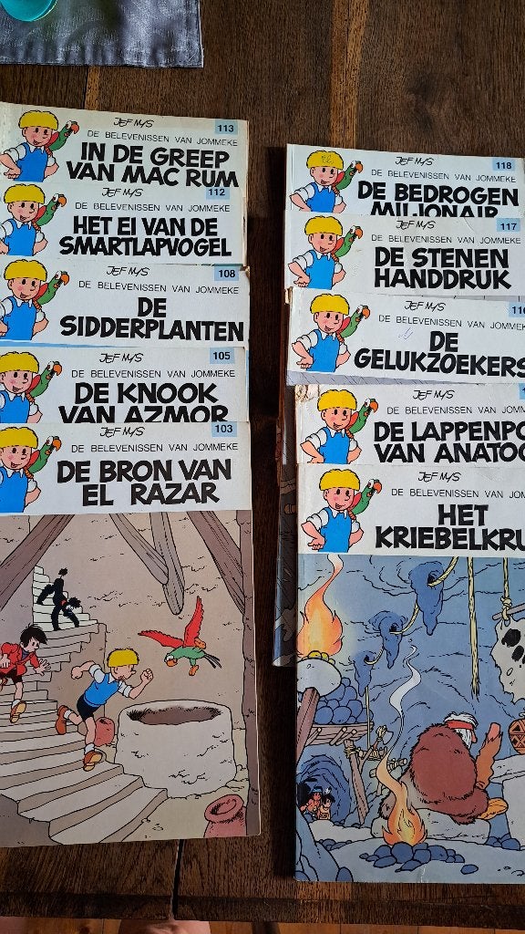 Lot van 13 jommeke strips, Boeken, Stripverhalen, Meerdere stripboeken, Ophalen of Verzenden, Gelezen, Jef Nys.