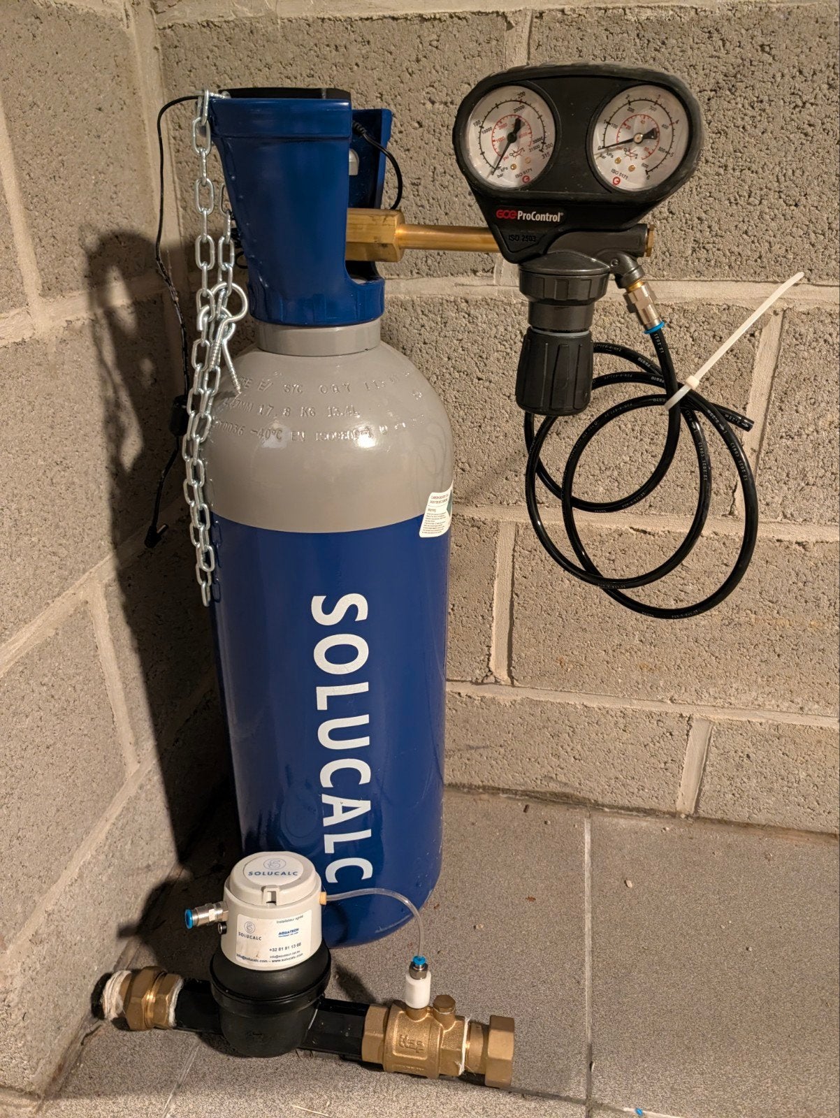 adoucisseur CO2 Solucalc, Enlèvement, Comme neuf