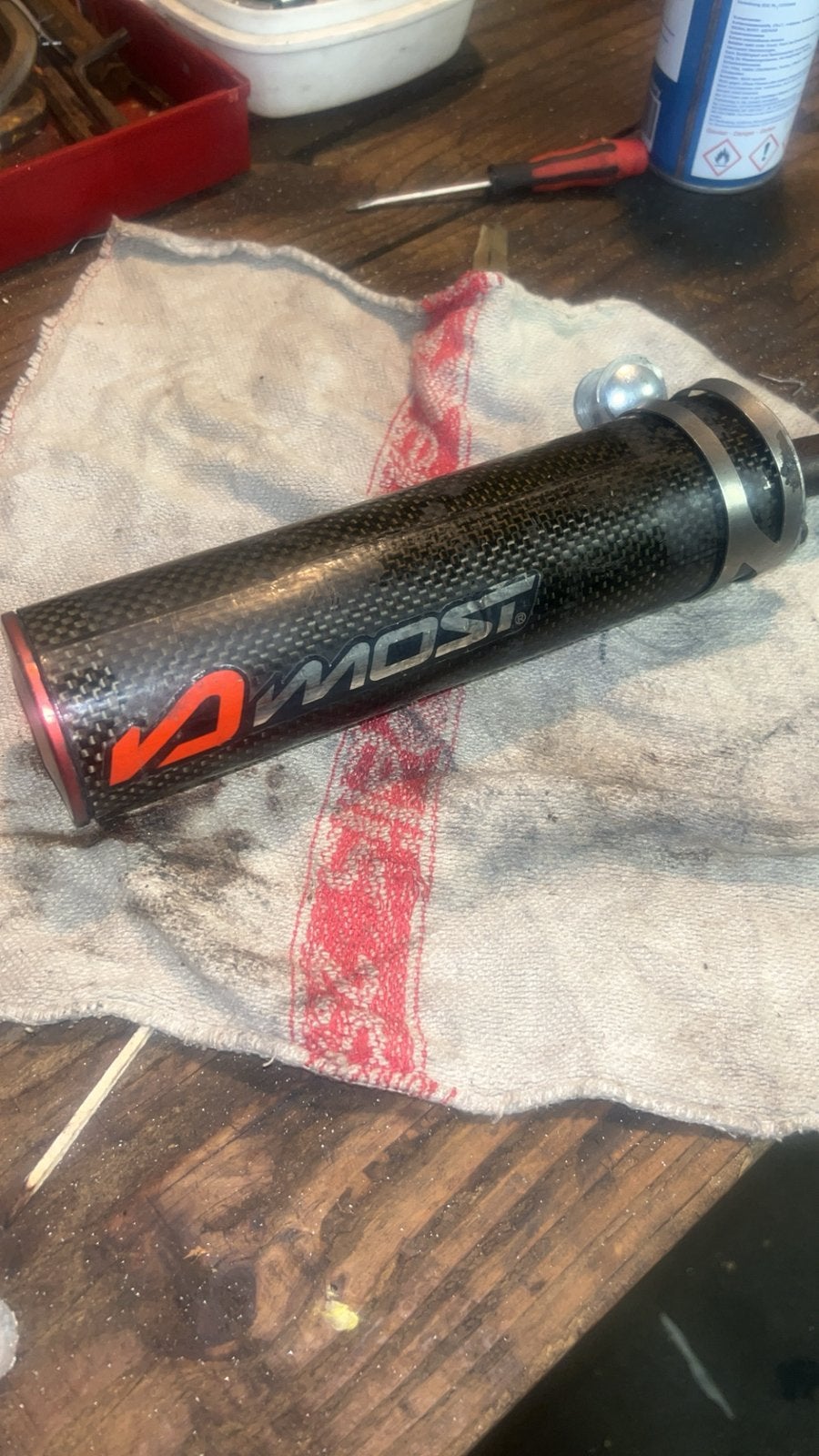 Most carbon demper am6, Motos, Enlèvement ou Envoi
