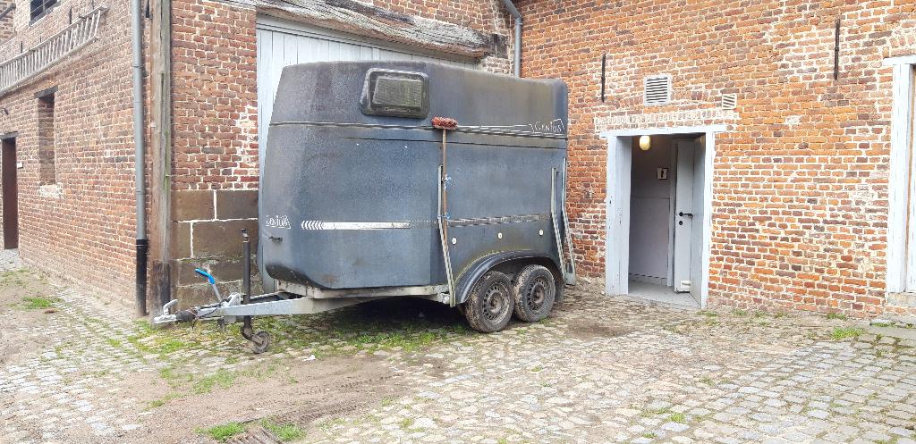 Paardentrailer Bockmann, Dieren en Toebehoren, Paarden en Pony's | Trailers en Aanhangwagens, Ophalen, Gebruikt, 2-paards trailer