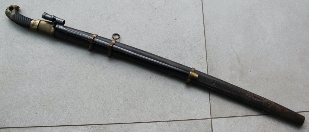 Kopie van een Sovjet Kozakkenzwaard uit 1934., Verzamelen, Ophalen of Verzenden, Landmacht, Mes of Dolk