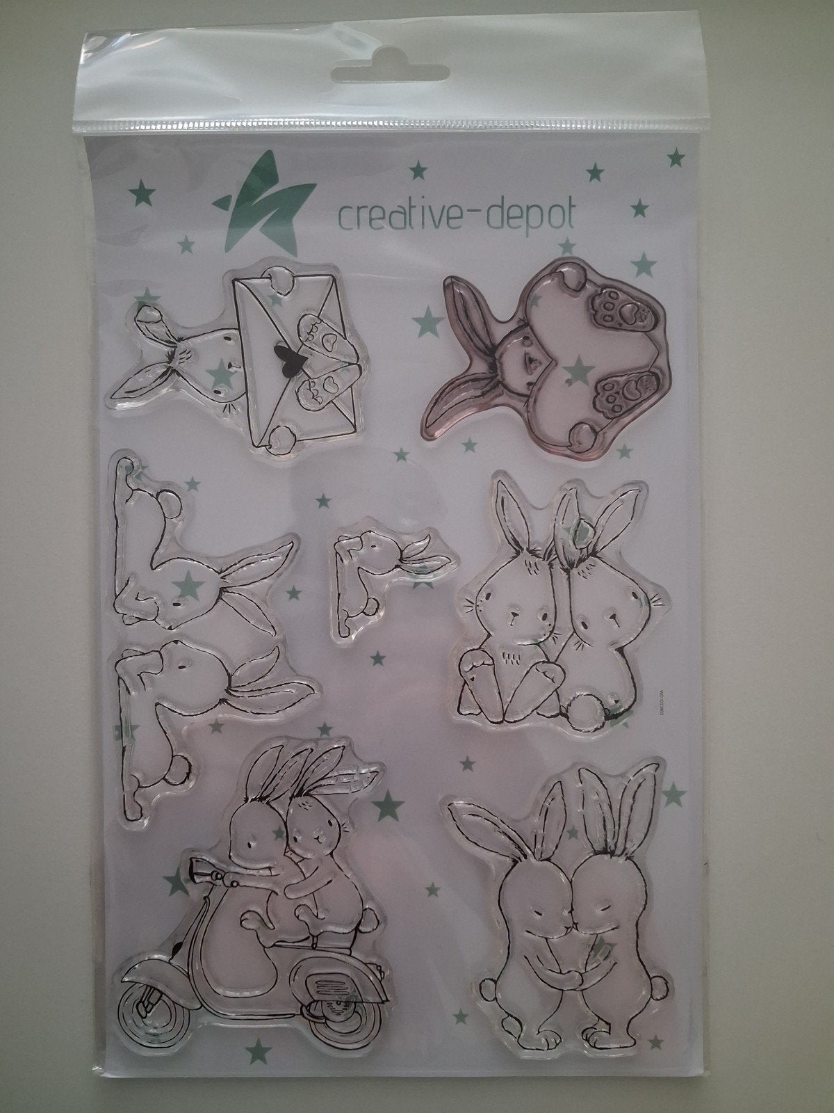 Stempelset - Creative Depot - Mein Valentinshase, Hobby en Vrije tijd, Ophalen