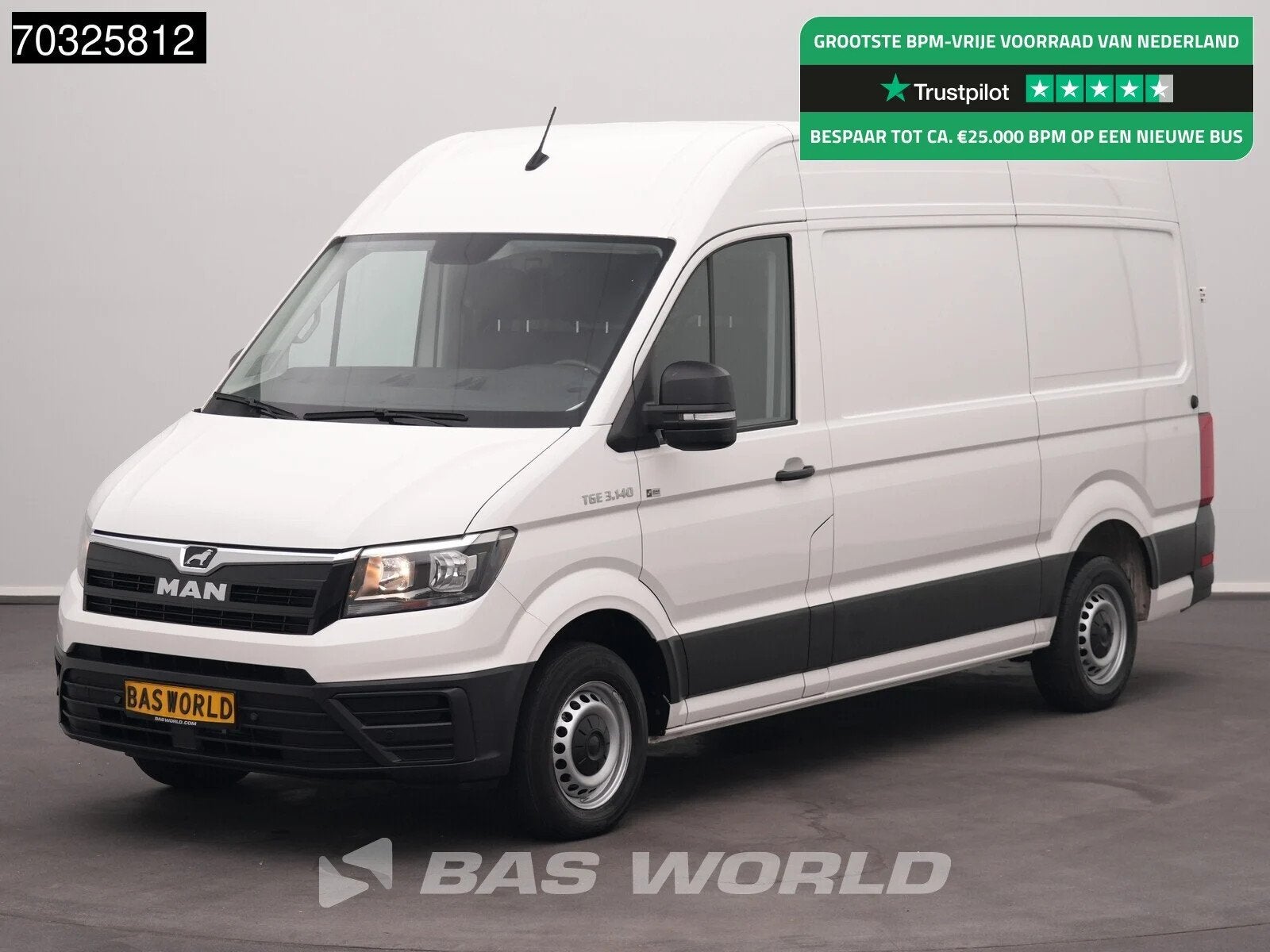 MAN TGE 3.140 Automaat L3H3 Airco Cruise Camera Parkeersenso, Achat, Euro 6, Entreprise, 3 places