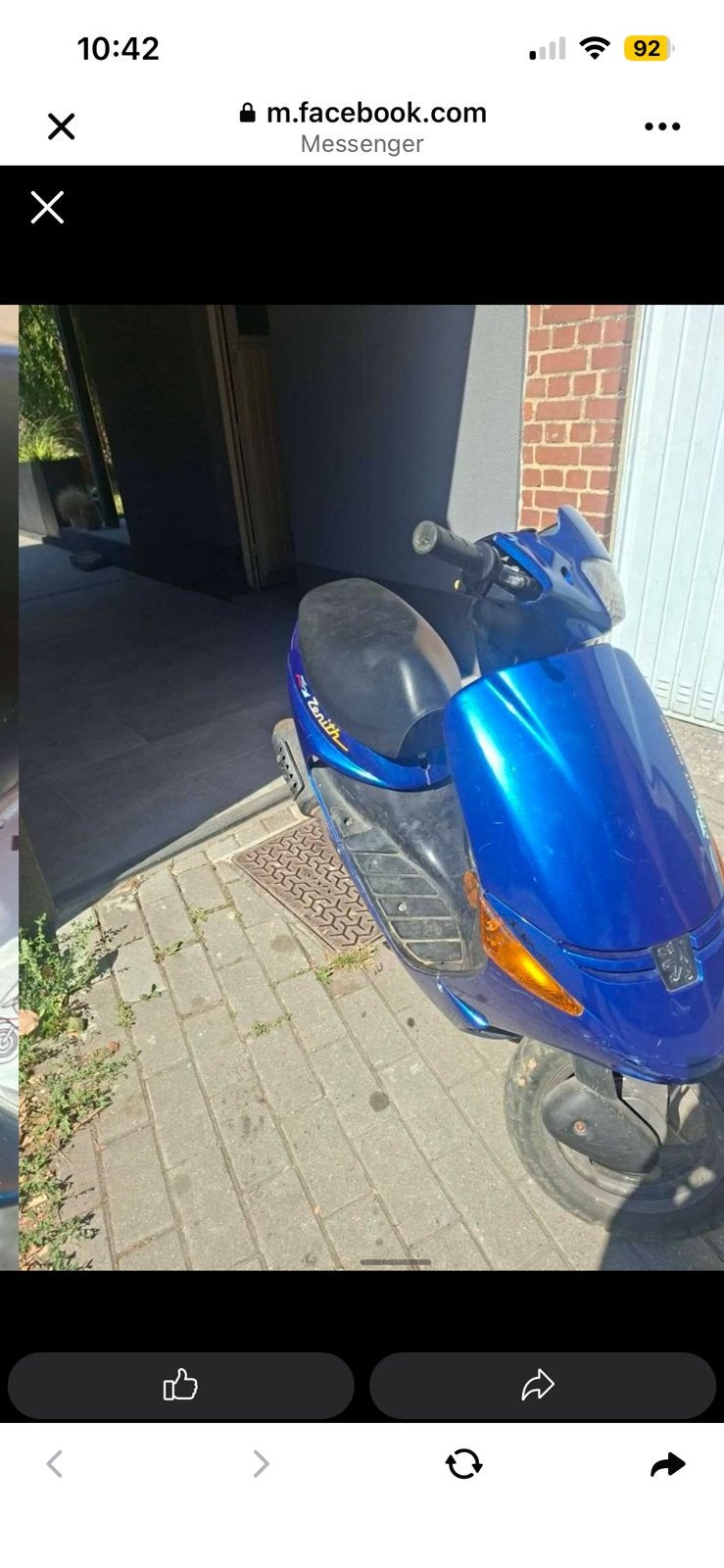 Peugeot zenith classe A, Vélos & Vélomoteurs, Enlèvement, Comme neuf