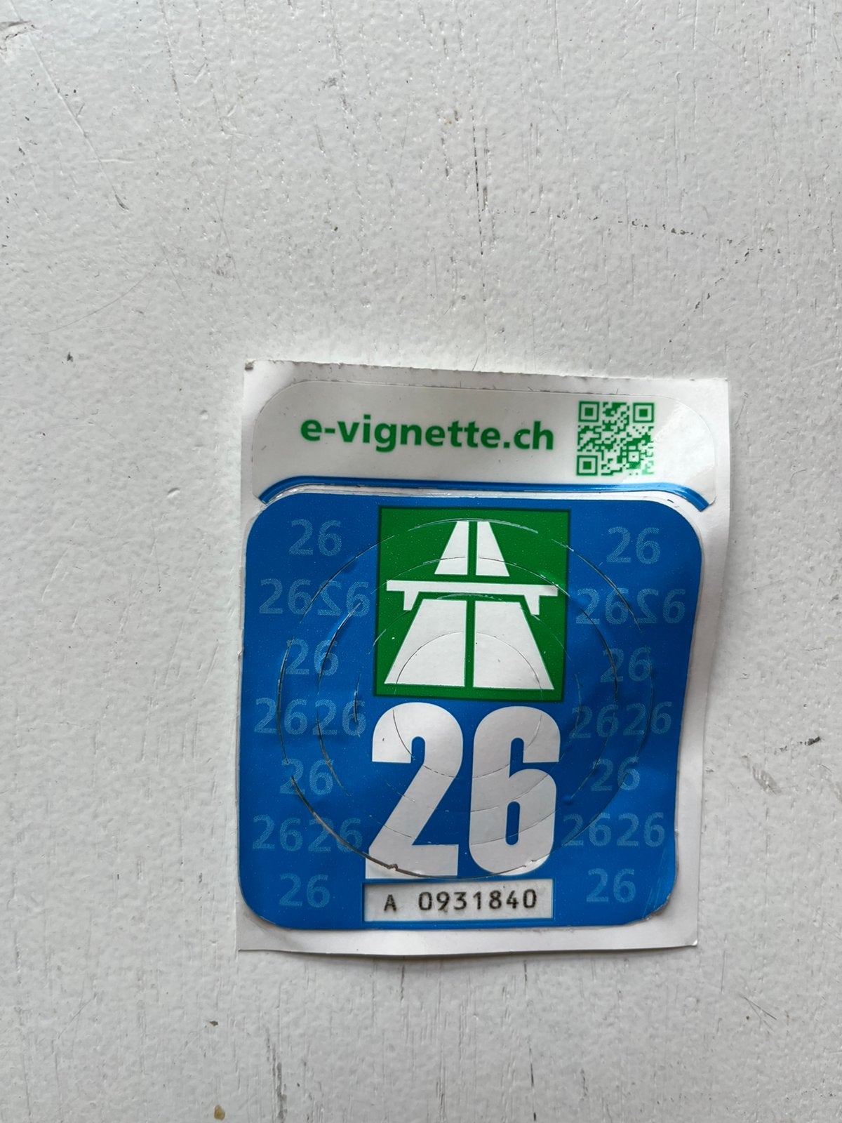 Zwitserland vignet