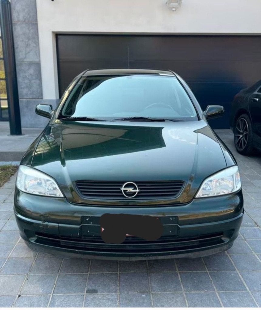 Opel Astra 1.2 benzine 2001/ 92.000 km, Auto's, Opel, 4 deurs, Stof, 4 cilinders, Grijs