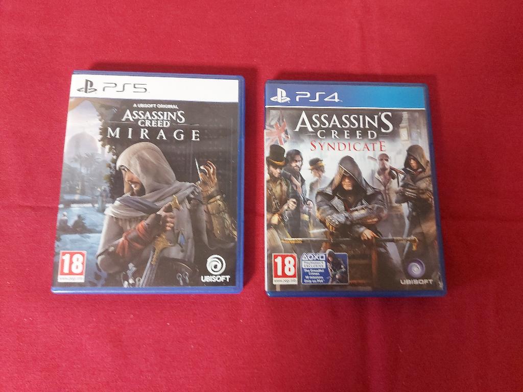 Assassin creed - 2 jeux Playstation, Consoles de jeu & Jeux vidéo, Enlèvement ou Envoi, 1 joueur, À partir de 12 ans, Aventure et Action