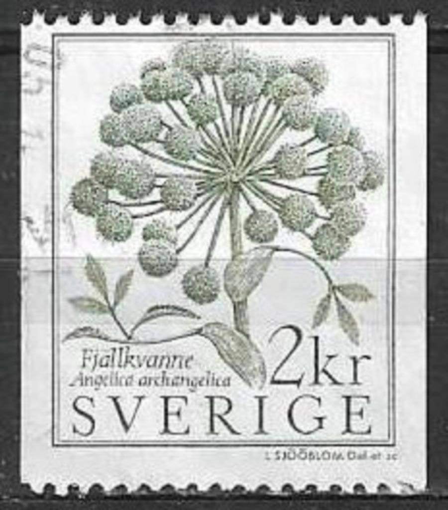 Zweden 1984 - Yvert 1258 - Zweedse Bergen (ST), Verzenden, Zweden, Gestempeld