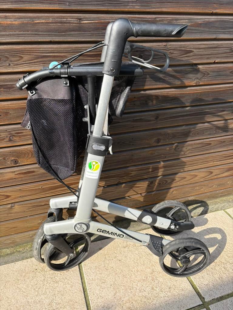 Rollator Gemino 20, Enlèvement, Pliable, Utilisé